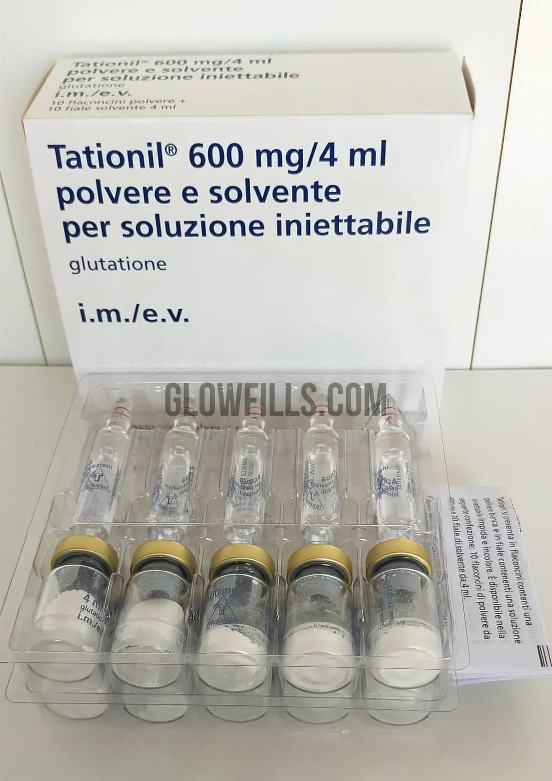 glutathione tationil 600 TATIONIL GLUTHIONE 600MG/4ML