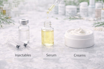 Comparing Different Types of Skin Boosters: Injectables, Serums, and Creams